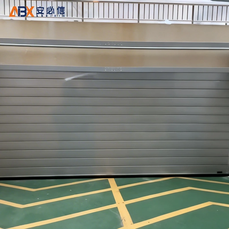 白银金属快速门